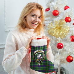 Clan Duncan Modern Tartan Crest Christmas Stocking MU85 Duncan Modern Tartan Tartan Stocking   