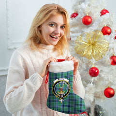 Clan Keith Ancient Tartan Crest Christmas Stocking YF75 Keith Ancient Tartan Tartan Stocking   