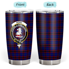 Clan Home Modern Tartan Crest Tumbler JP54 Clan Home/Hume Tartan Today   