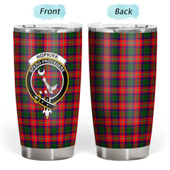 Clan Hopkirk Tartan Crest Tumbler HG94 Clan Kirk Tartan Today   