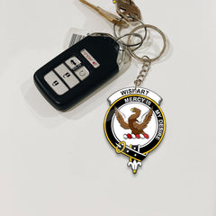 Clan Wishart Tartan Crest Keychain XS89 Clan Wishart Tartan Today   