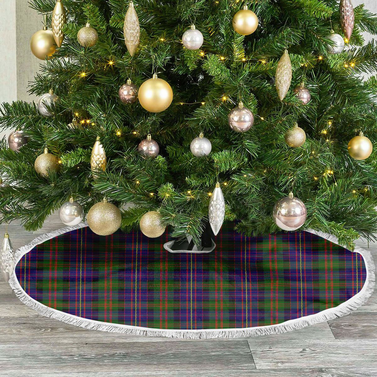 Clan Chalmers (Balnacraig) Tartan Christmas Tree Skirt LM84 Chalmers (Balnacraig) Tartan Tartan Christmas   