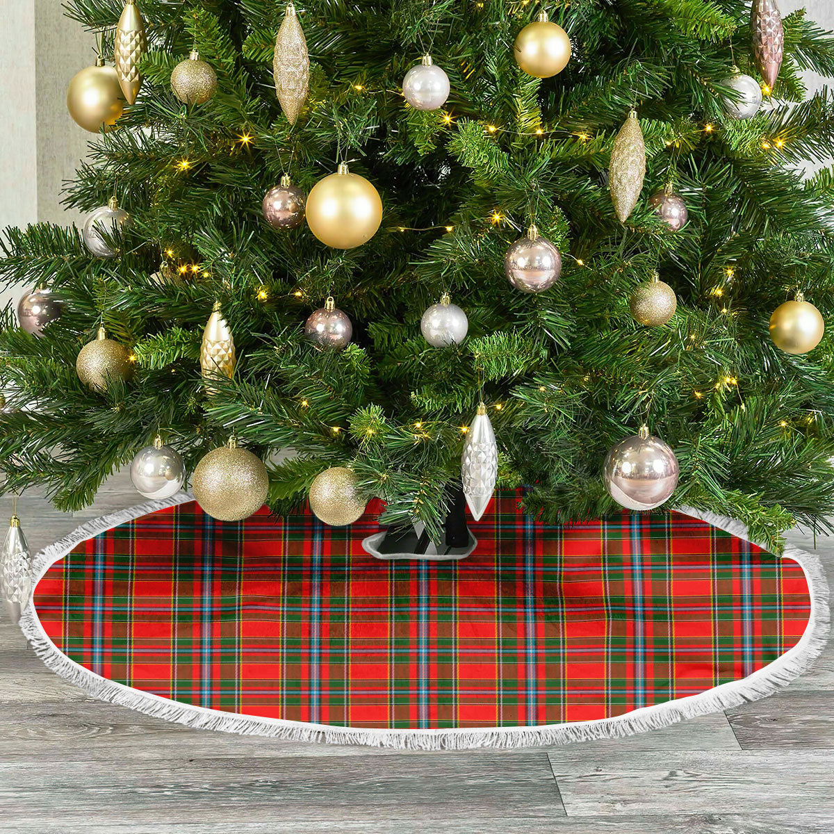 Clan Drummond of Perth Tartan Christmas Tree Skirt PP67 Drummond of Perth Tartan Tartan Christmas   