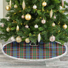 Clan Glass Tartan Christmas Tree Skirt GI34 Glass Tartan Tartan Christmas   