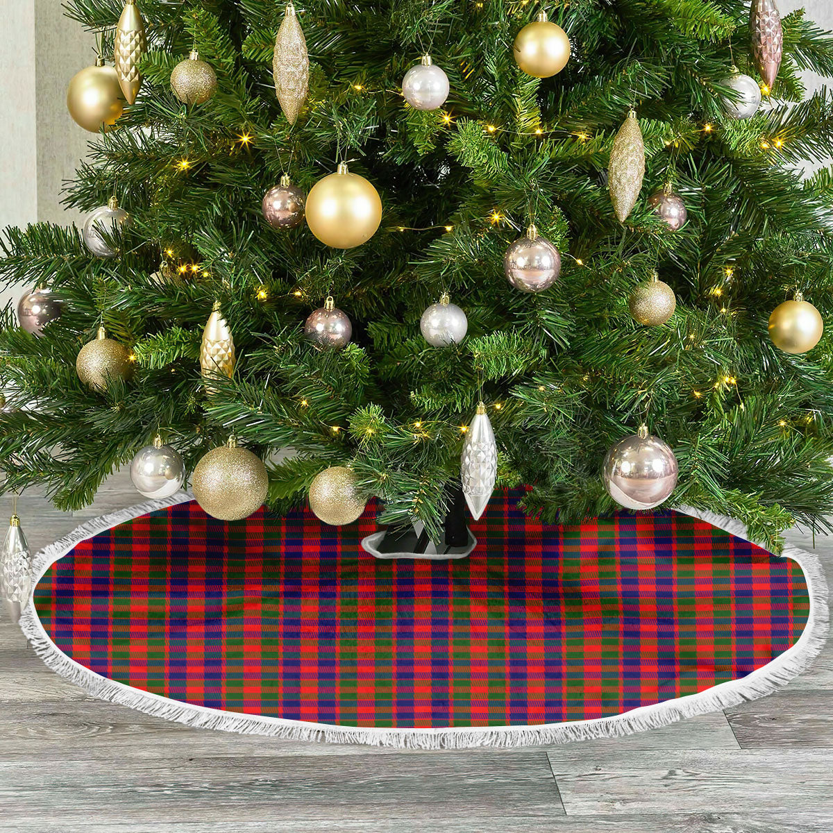 Clan Gow (of Skeoch) Tartan Christmas Tree Skirt YZ29 Gow (of Skeoch) Tartan Tartan Christmas   