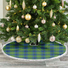 Clan Johnstone Ancient Tartan Christmas Tree Skirt PI60 Johnstone Ancient Tartan Tartan Christmas   