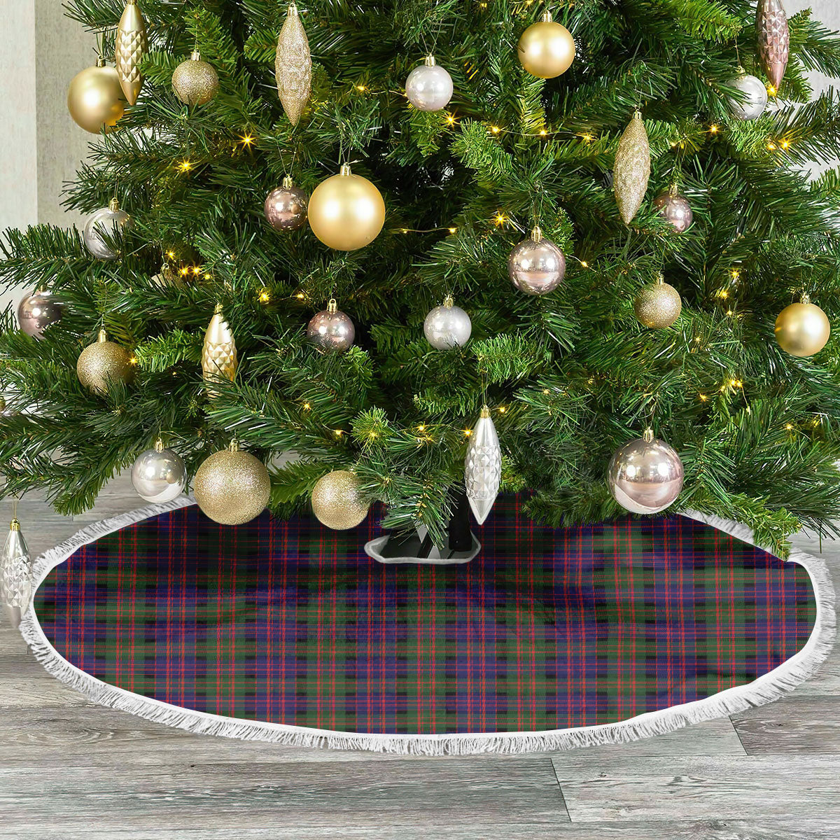 Clan MacDonnell of Glengarry Modern Tartan Christmas Tree Skirt BW81 MacDonnell of Glengarry Modern Tartan Tartan Christmas   