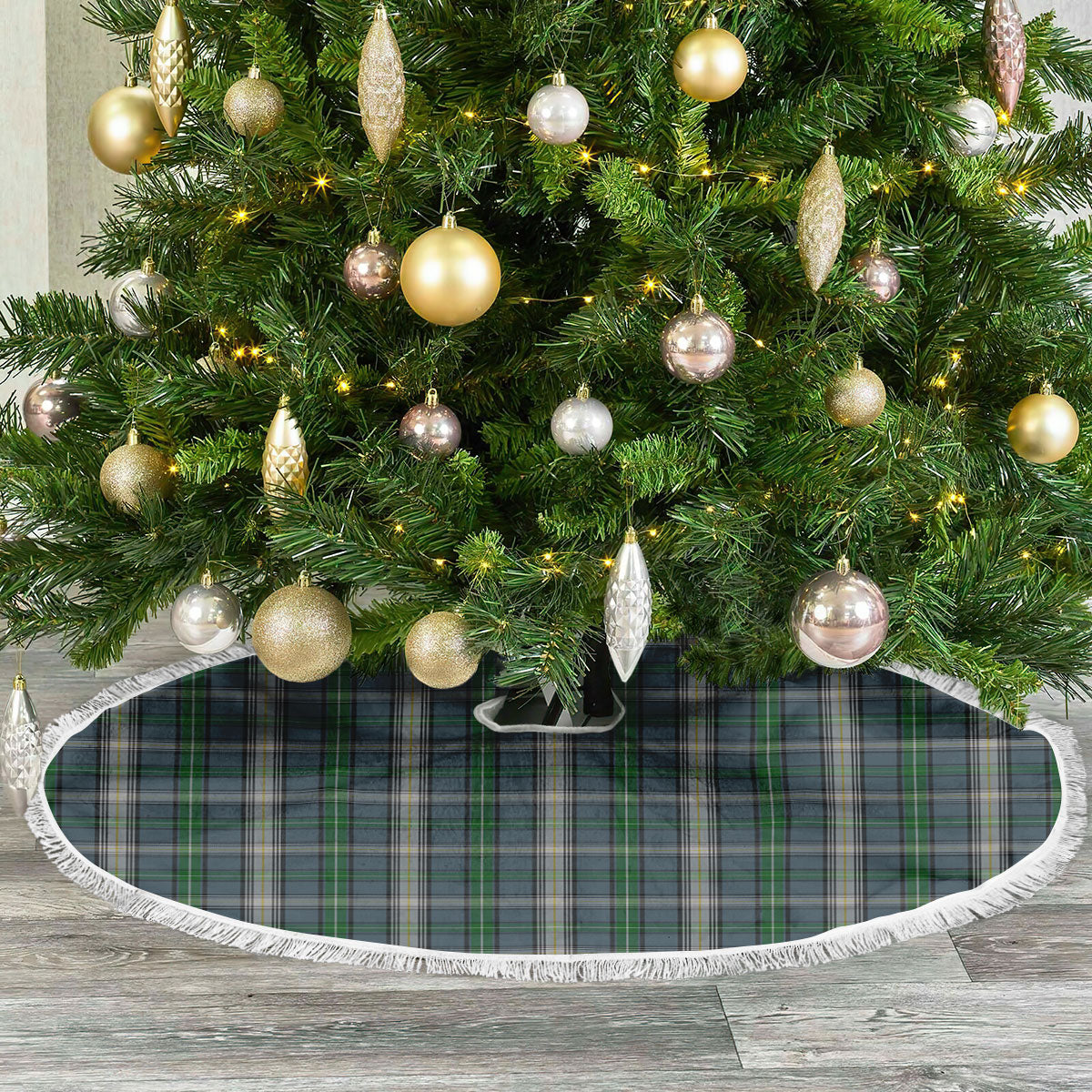 Clan MacDowall Tartan Christmas Tree Skirt GN83 MacDowall Tartan Tartan Christmas   