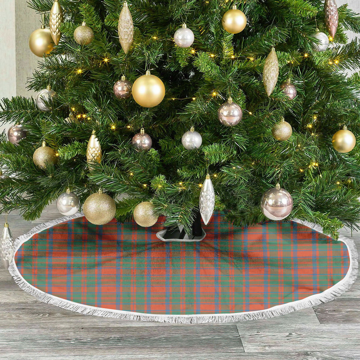 Clan MacKintosh Ancient Tartan Christmas Tree Skirt NQ80 MacKintosh Ancient Tartan Tartan Christmas   