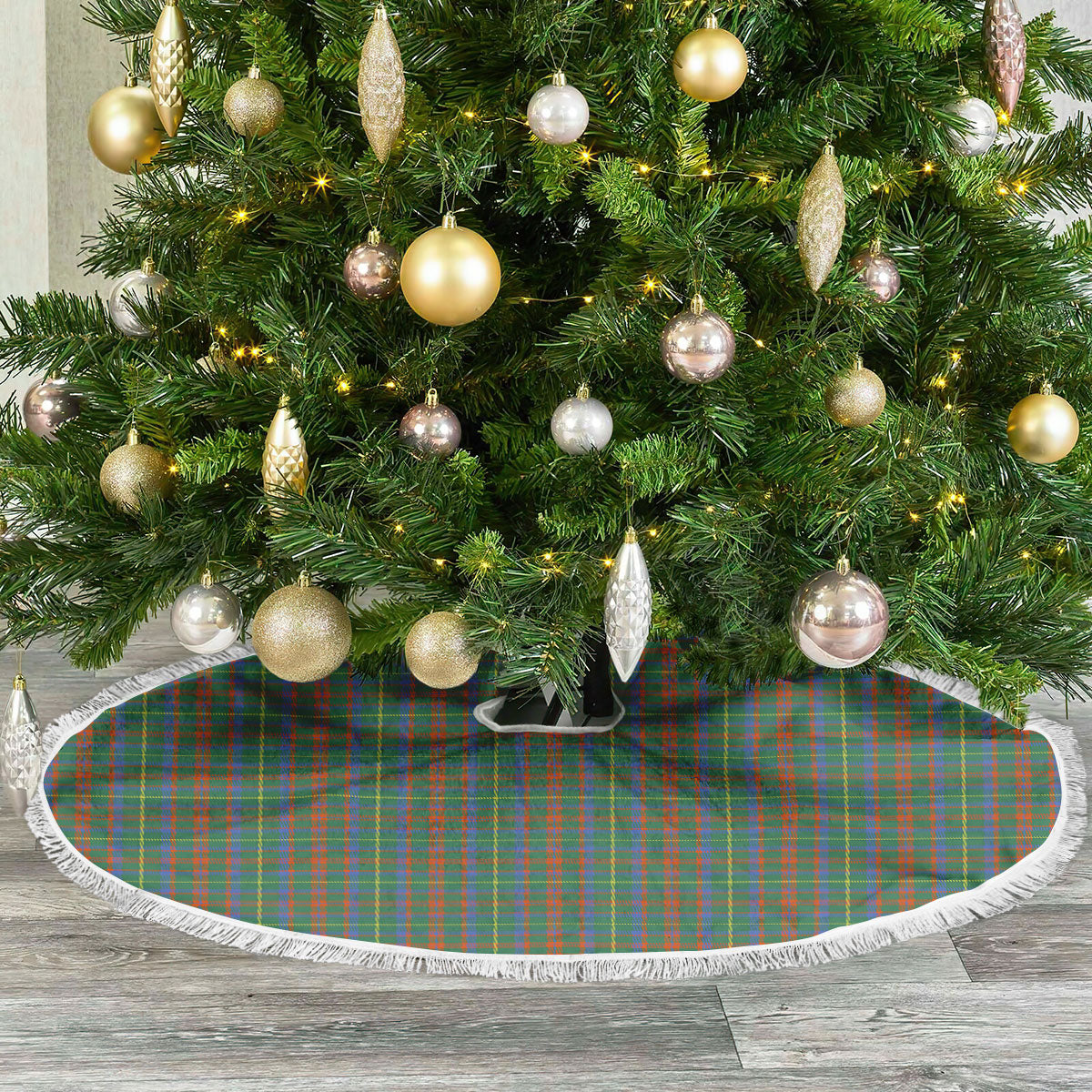 Clan MacKintosh Hunting Ancient Tartan Christmas Tree Skirt ZG31 MacKintosh Hunting Ancient Tartan Tartan Christmas   