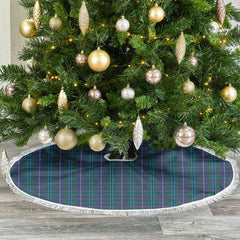 Clan Sandilands Tartan Christmas Tree Skirt HY80 Sandilands Tartan Tartan Christmas   