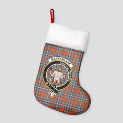 Clan MacFarlane Ancient Tartan Crest Christmas Stocking UW25 MacFarlane Ancient Tartan Tartan Stocking   