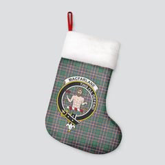 Clan MacFarlane Hunting Ancient Tartan Crest Christmas Stocking RQ70 MacFarlane Hunting Ancient Tartan Tartan Stocking   