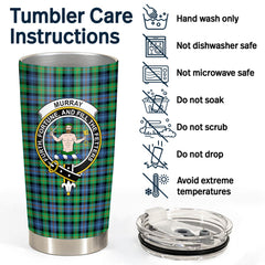 Clan Murray of Atholl Ancient Tartan Crest Tumbler KH96 Clan Murray Tartan Today   