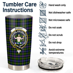 Clan Murray of Atholl Modern Tartan Crest Tumbler IY25 Clan Murray Tartan Today   