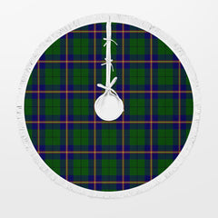 Clan Carmichael Modern Tartan Christmas Tree Skirt QH43 Carmichael Modern Tartan Tartan Christmas   