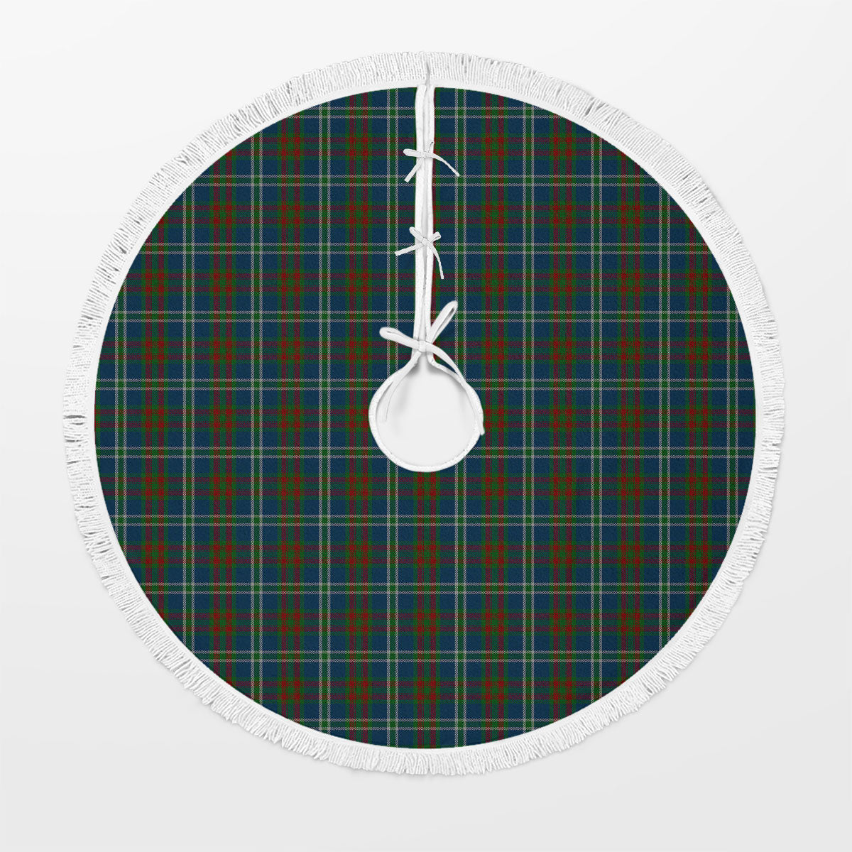 Clan Cathcart Tartan Christmas Tree Skirt AJ56 Cathcart Tartan Tartan Christmas   