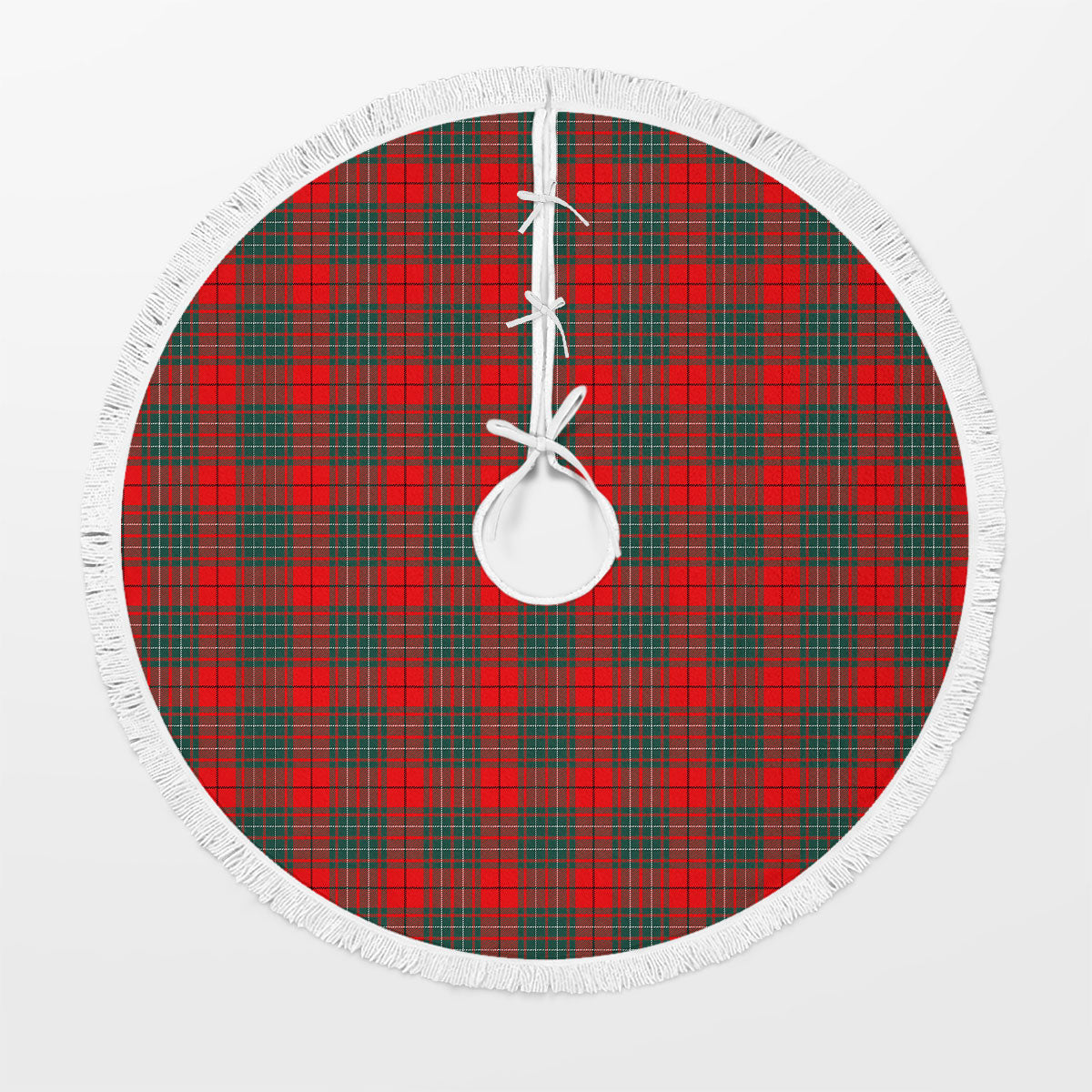 Clan Cheyne Tartan Christmas Tree Skirt PD18 Cheyne Tartan Tartan Christmas   