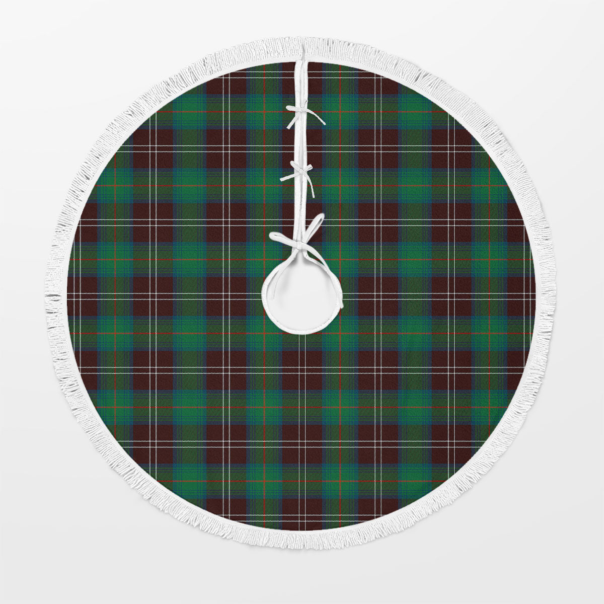 Clan Chisholm Hunting Ancient Tartan Christmas Tree Skirt MC31 Chisholm Hunting Ancient Tartan Tartan Christmas   