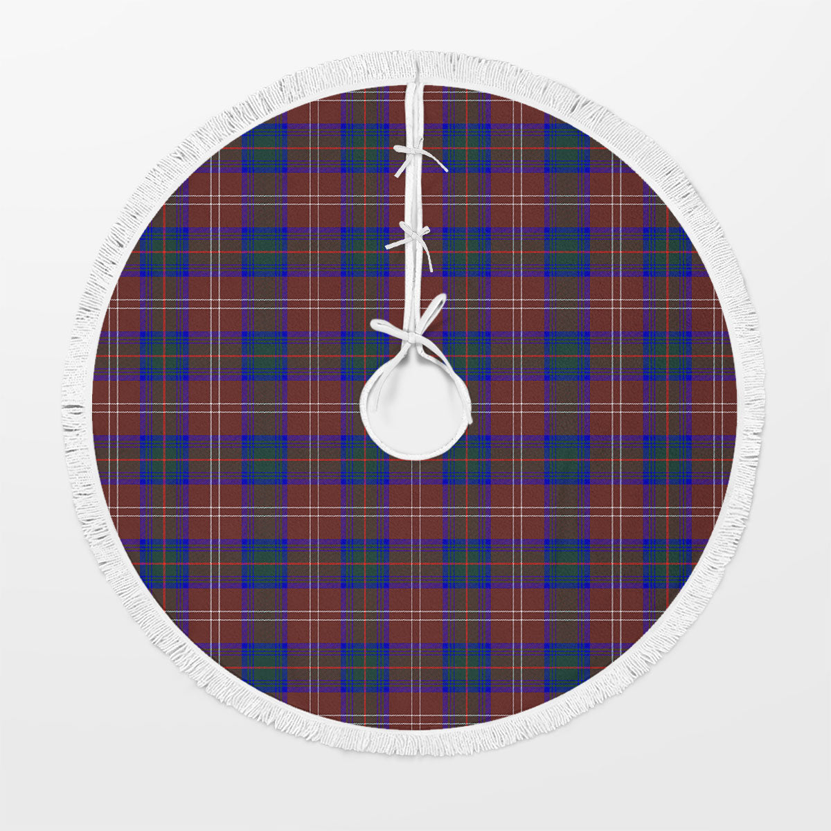 Clan Chisholm Hunting Modern Tartan Christmas Tree Skirt KT18 Chisholm Hunting Modern Tartan Tartan Christmas   