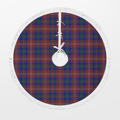 Clan Chisholm Hunting Modern Tartan Christmas Tree Skirt KT18 Chisholm Hunting Modern Tartan Tartan Christmas   