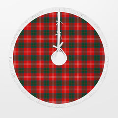 Clan Chisholm Modern Tartan Christmas Tree Skirt NX45 Chisholm Modern Tartan Tartan Christmas   