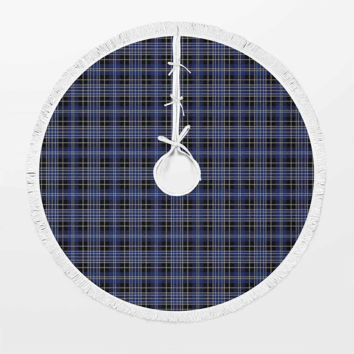 Clan Clark Modern Tartan Christmas Tree Skirt LM58 Clark Modern Tartan Tartan Christmas   