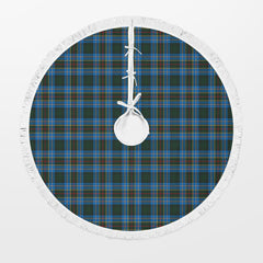 Clan Cockburn Modern Tartan Christmas Tree Skirt RJ82 Cockburn Modern Tartan Tartan Christmas   