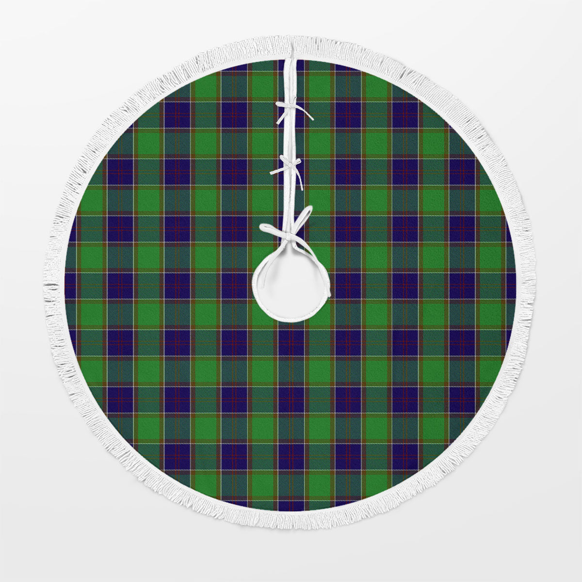 Clan Colville Tartan Christmas Tree Skirt WD55 Colville Tartan Tartan Christmas   