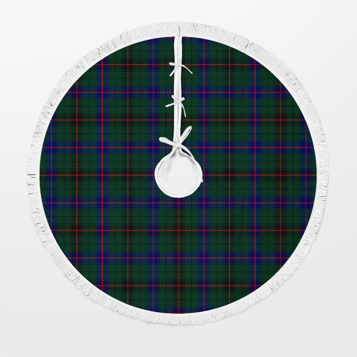 Clan Davidson Modern Tartan Christmas Tree Skirt FX21 Davidson Modern Tartan Tartan Christmas   