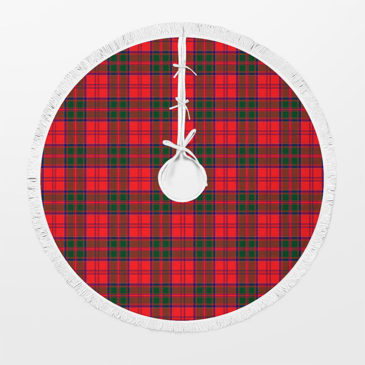 Clan Drummond Modern Tartan Christmas Tree Skirt CV64 Drummond Modern Tartan Tartan Christmas   