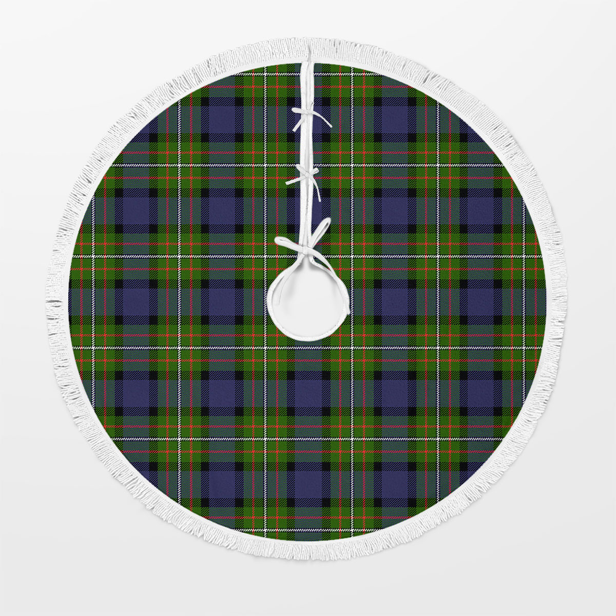 Clan Fergusson Modern Tartan Christmas Tree Skirt PZ33 Fergusson Modern Tartan Tartan Christmas   