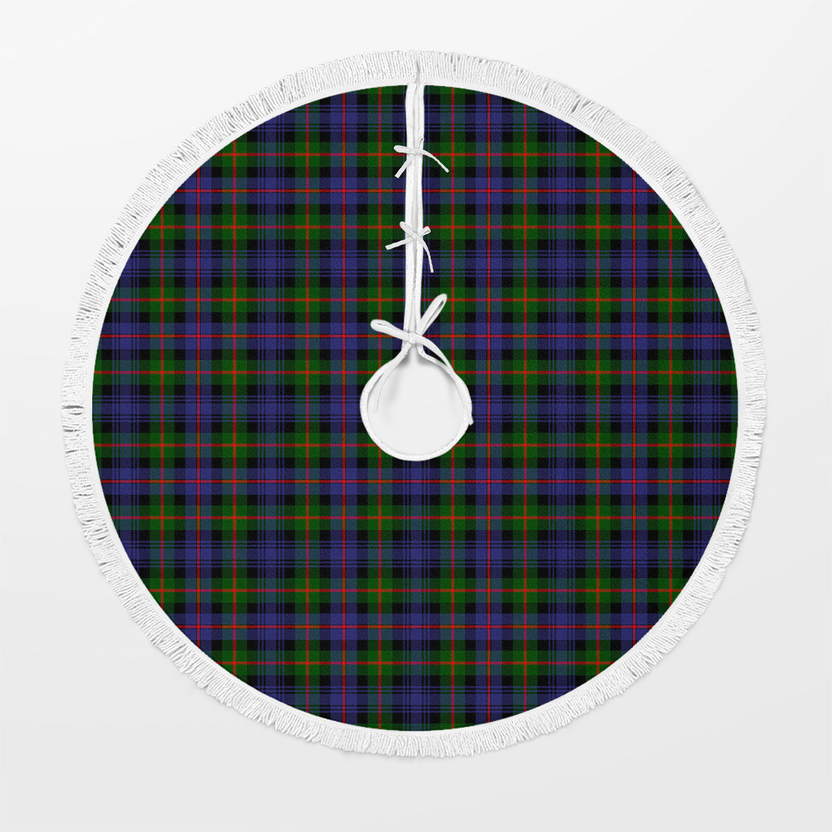 Clan Fleming Tartan Christmas Tree Skirt PX63 Fleming Tartan Tartan Christmas   