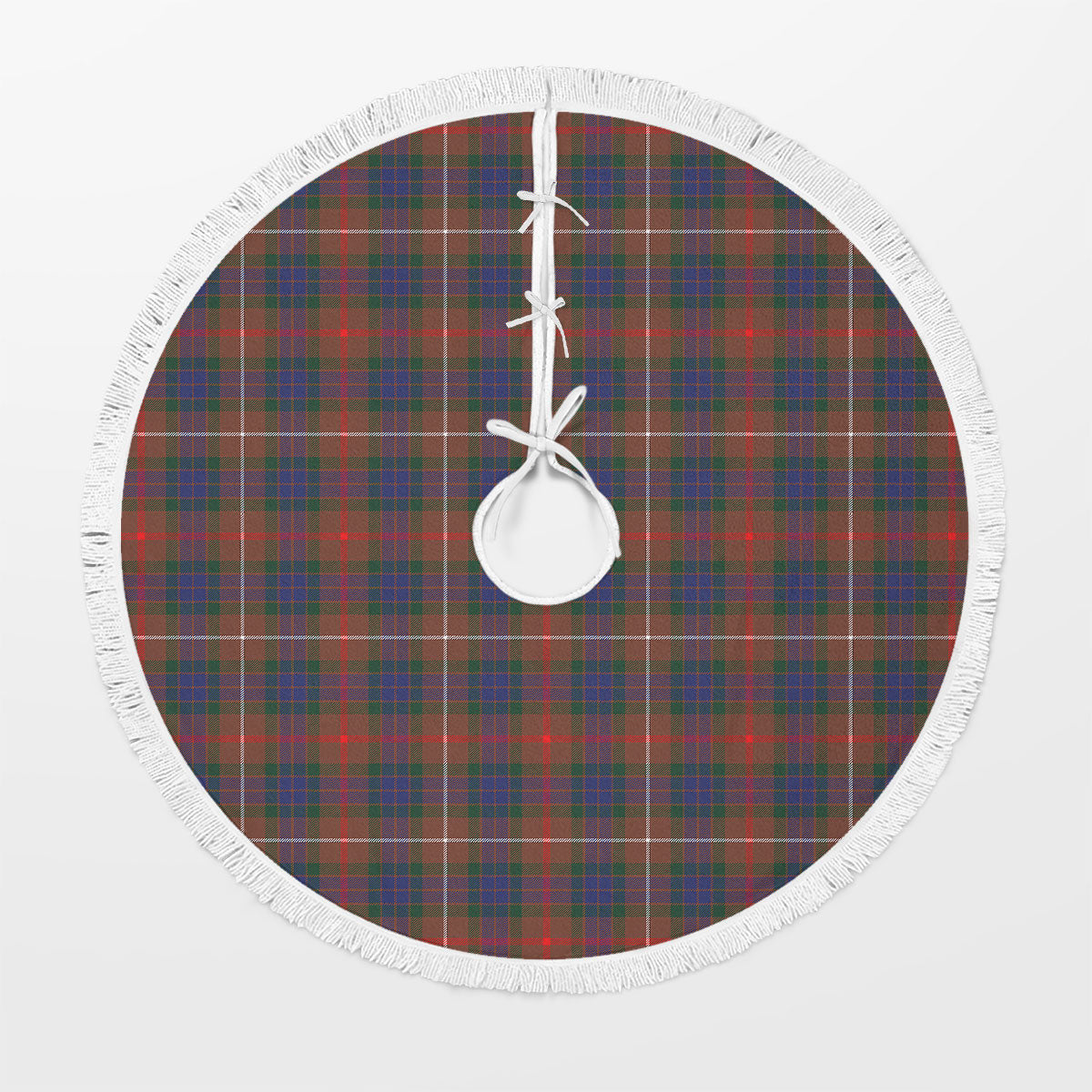 Clan Fraser (of Lovat) Hunting Modern Tartan Christmas Tree Skirt XJ66 Fraser (of Lovat) Hunting Modern Tartan Tartan Christmas   