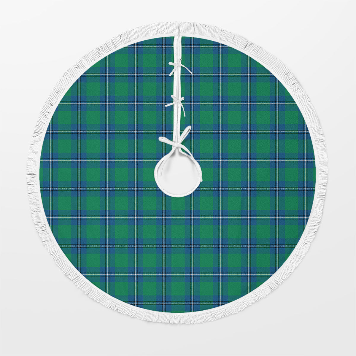 Clan Irvine Ancient Tartan Christmas Tree Skirt SK78 Irvine Ancient Tartan Tartan Christmas   