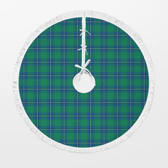 Clan Irvine Ancient Tartan Christmas Tree Skirt SK78 Irvine Ancient Tartan Tartan Christmas   