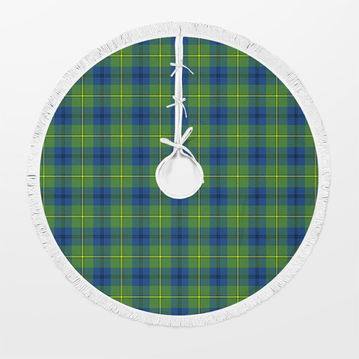 Clan Johnstone Ancient Tartan Christmas Tree Skirt PI60 Johnstone Ancient Tartan Tartan Christmas   