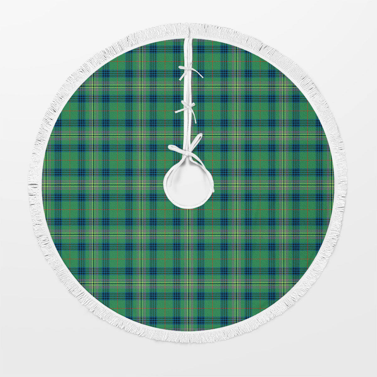 Clan Kennedy Ancient Tartan Christmas Tree Skirt WV45 Kennedy Ancient Tartan Tartan Christmas   