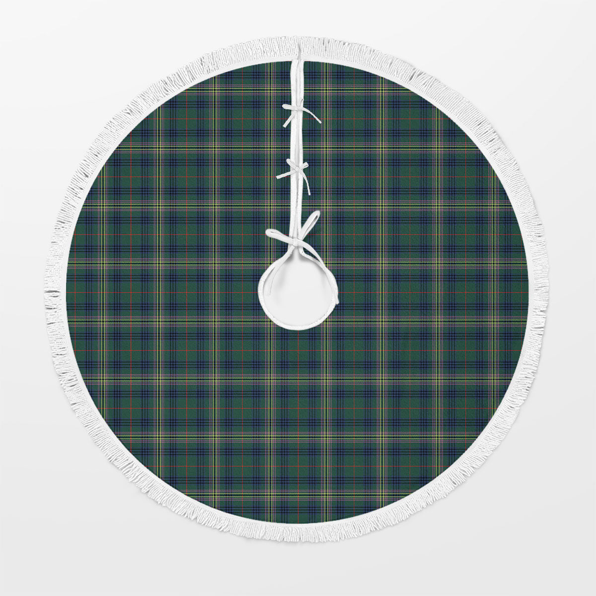 Clan Kennedy Modern Tartan Christmas Tree Skirt GL62 Kennedy Modern Tartan Tartan Christmas   