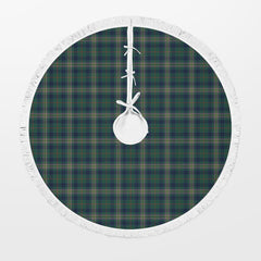 Clan Kennedy Modern Tartan Christmas Tree Skirt GL62 Kennedy Modern Tartan Tartan Christmas   