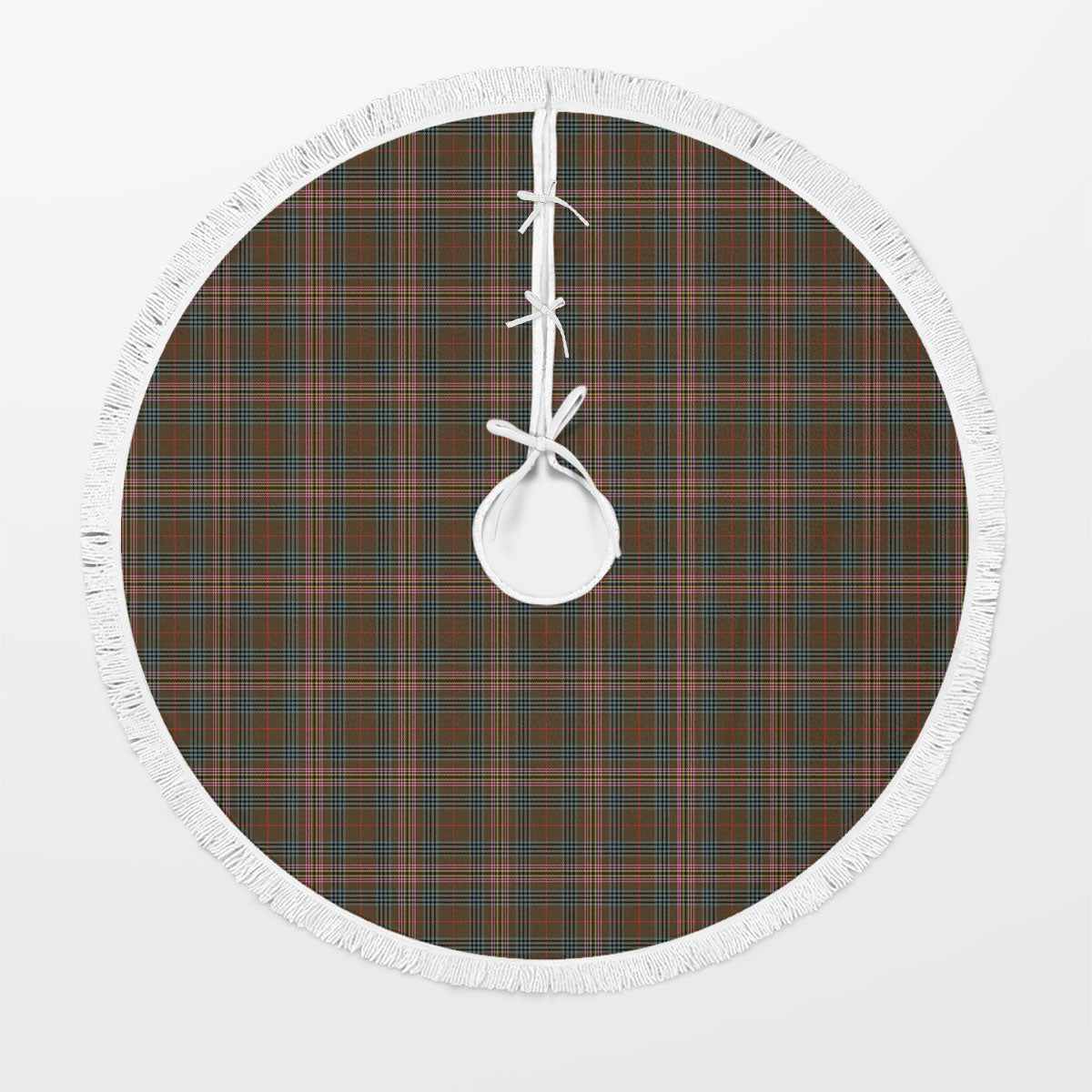 Clan Kennedy Weathered Tartan Christmas Tree Skirt DE86 Kennedy Weathered Tartan Tartan Christmas   