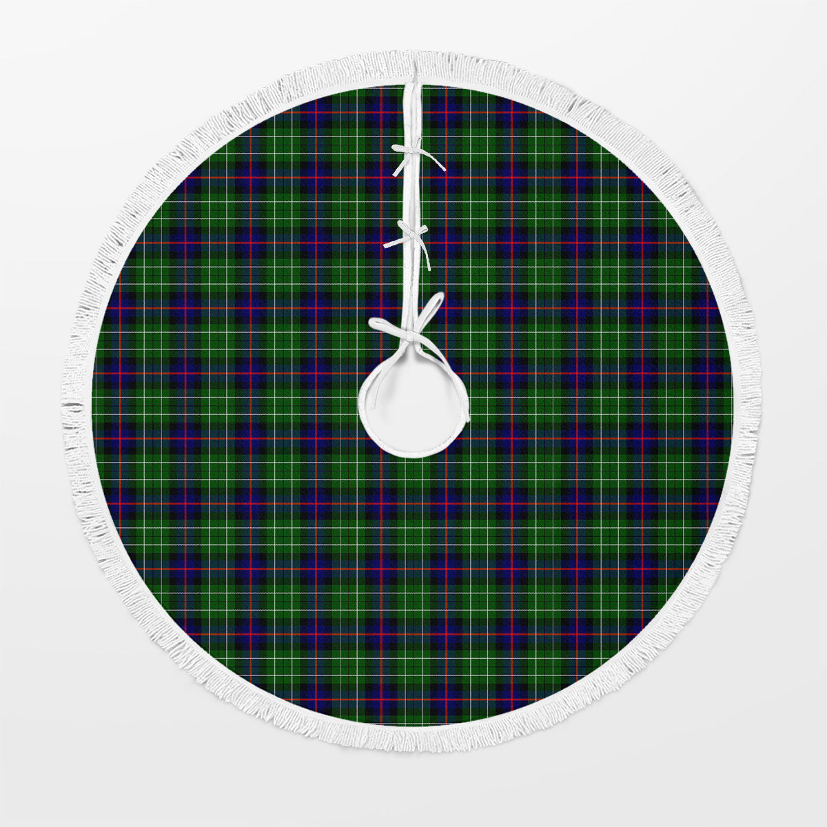 Clan Leslie Hunting Tartan Christmas Tree Skirt TY17 Leslie Hunting Tartan Tartan Christmas   