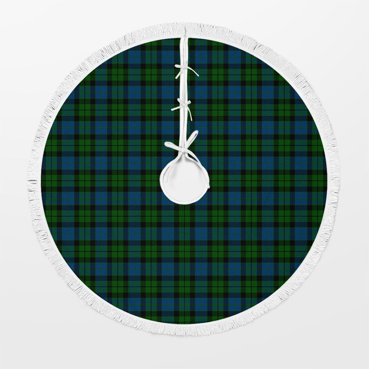 Clan MacKie Tartan Christmas Tree Skirt PL26 MacKie Tartan Tartan Christmas   