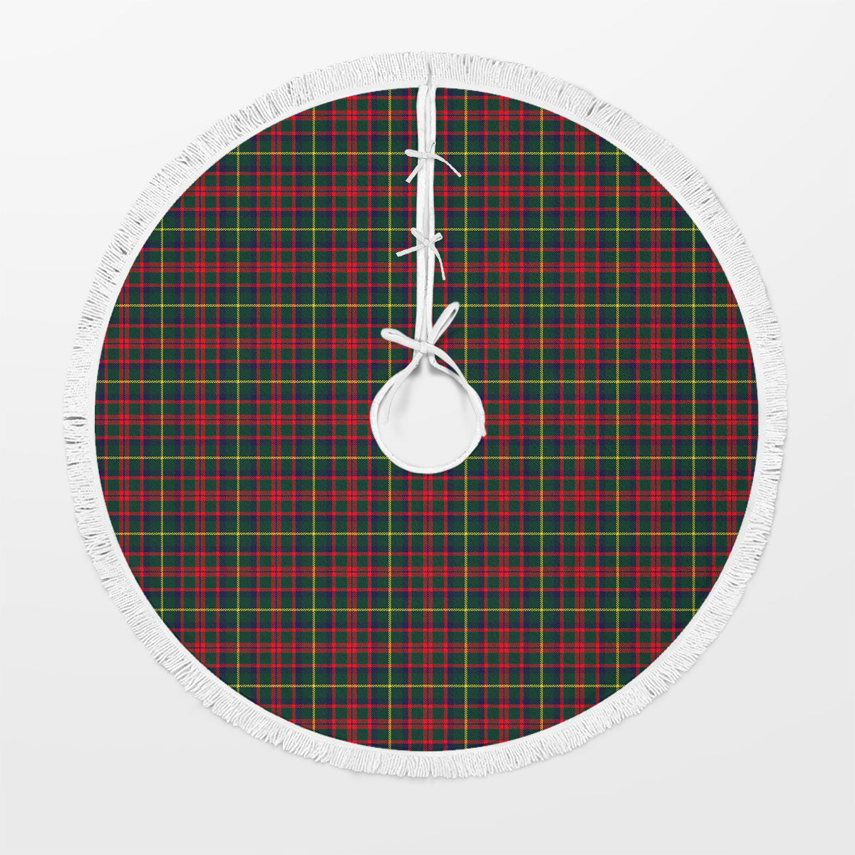 Clan MacKintosh Hunting Modern Tartan Christmas Tree Skirt MV76 MacKintosh Hunting Modern Tartan Tartan Christmas   