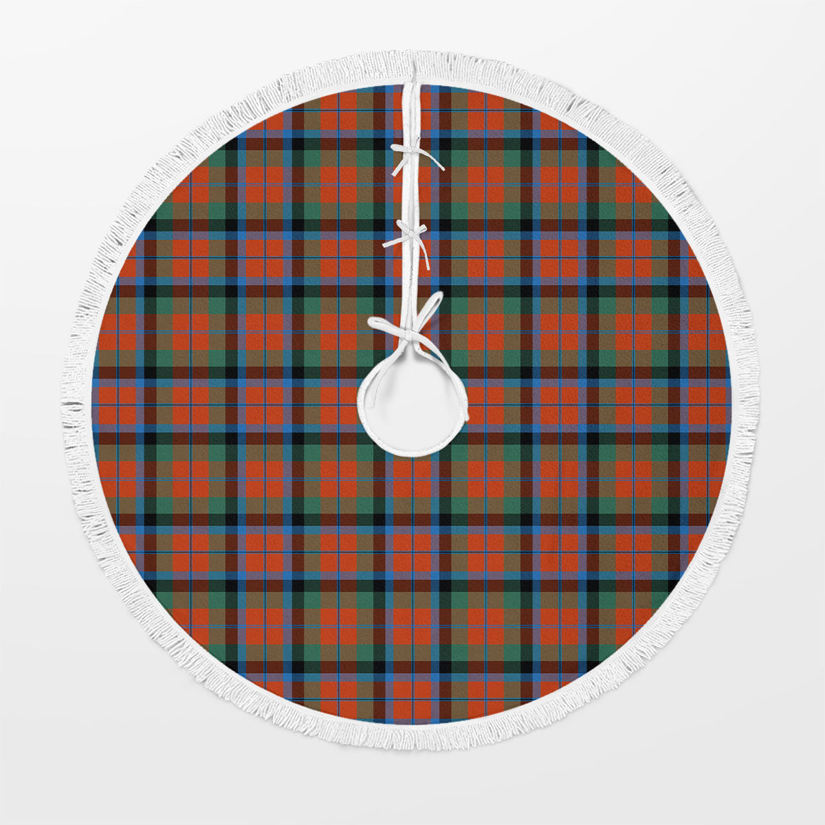 Clan MacNaughton Ancient Tartan Christmas Tree Skirt DL23 MacNaughton Ancient Tartan Tartan Christmas   