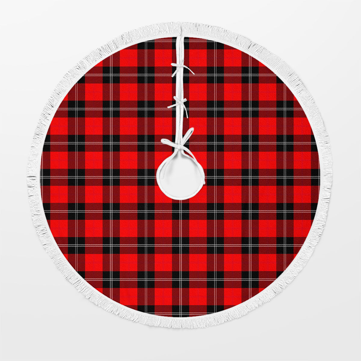 Clan Ramsay Modern Tartan Christmas Tree Skirt IJ92 Ramsay Modern Tartan Tartan Christmas   