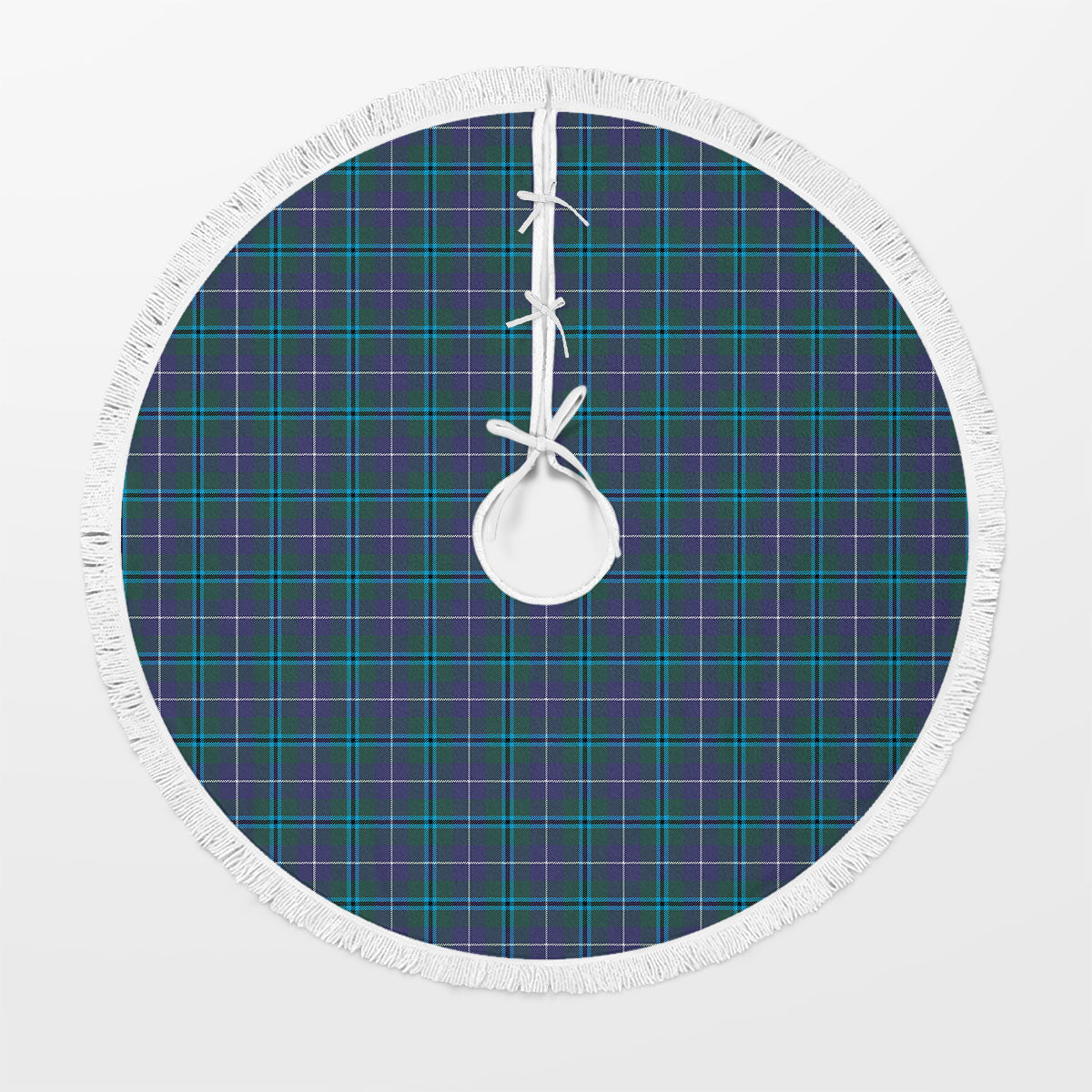 Clan Sandilands Tartan Christmas Tree Skirt HY80 Sandilands Tartan Tartan Christmas   