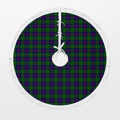 Clan Shaw Modern Tartan Christmas Tree Skirt QW58 Shaw Modern Tartan Tartan Christmas   