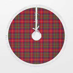 Clan Shaw Red Modern Tartan Christmas Tree Skirt JZ37 Shaw Red Modern Tartan Tartan Christmas   