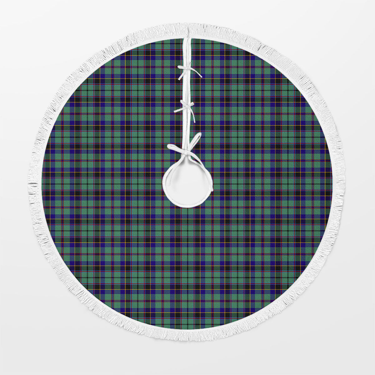 Clan Stevenson Tartan Christmas Tree Skirt DB35 Stevenson Tartan Tartan Christmas   